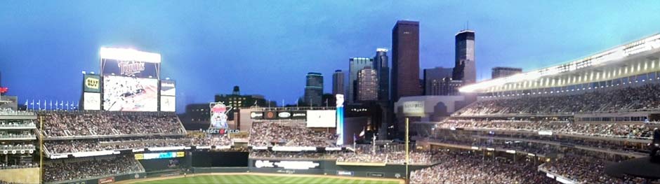 Target Field in Minneapolis, Minnesota